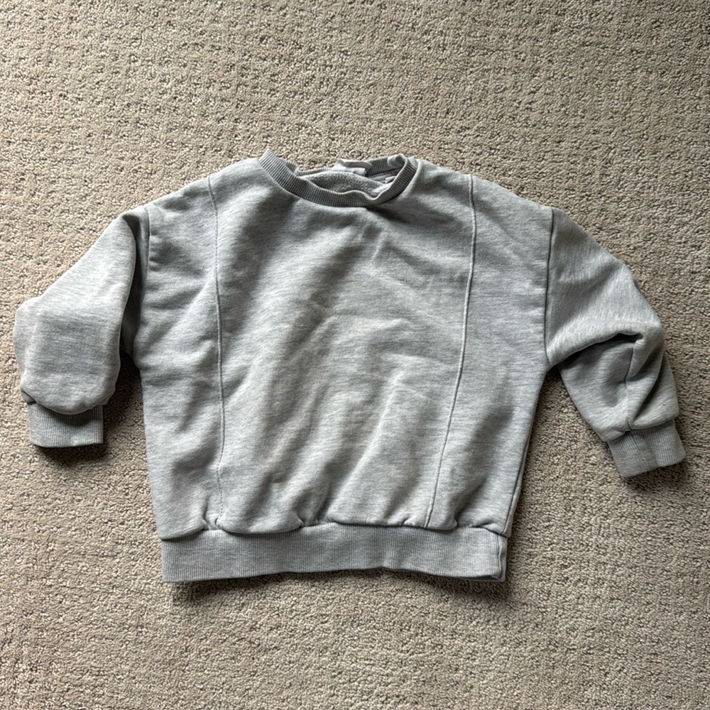Zara sweatshirt grey
